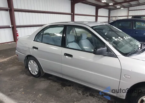 2001 Mitsubishi Mirage Es from USA, damaged, VIN JA3AY26C91U036479